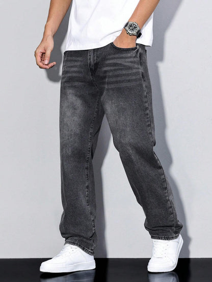 Washed Denim Trouser for Men