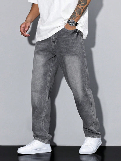 Washed Denim Trouser for Men