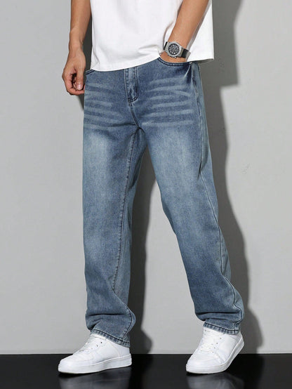 Washed Denim Trouser for Men