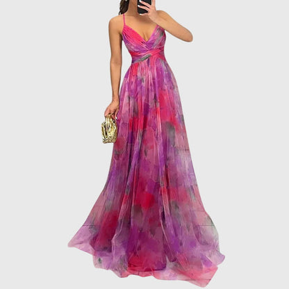 Ruched Flowy Dress
