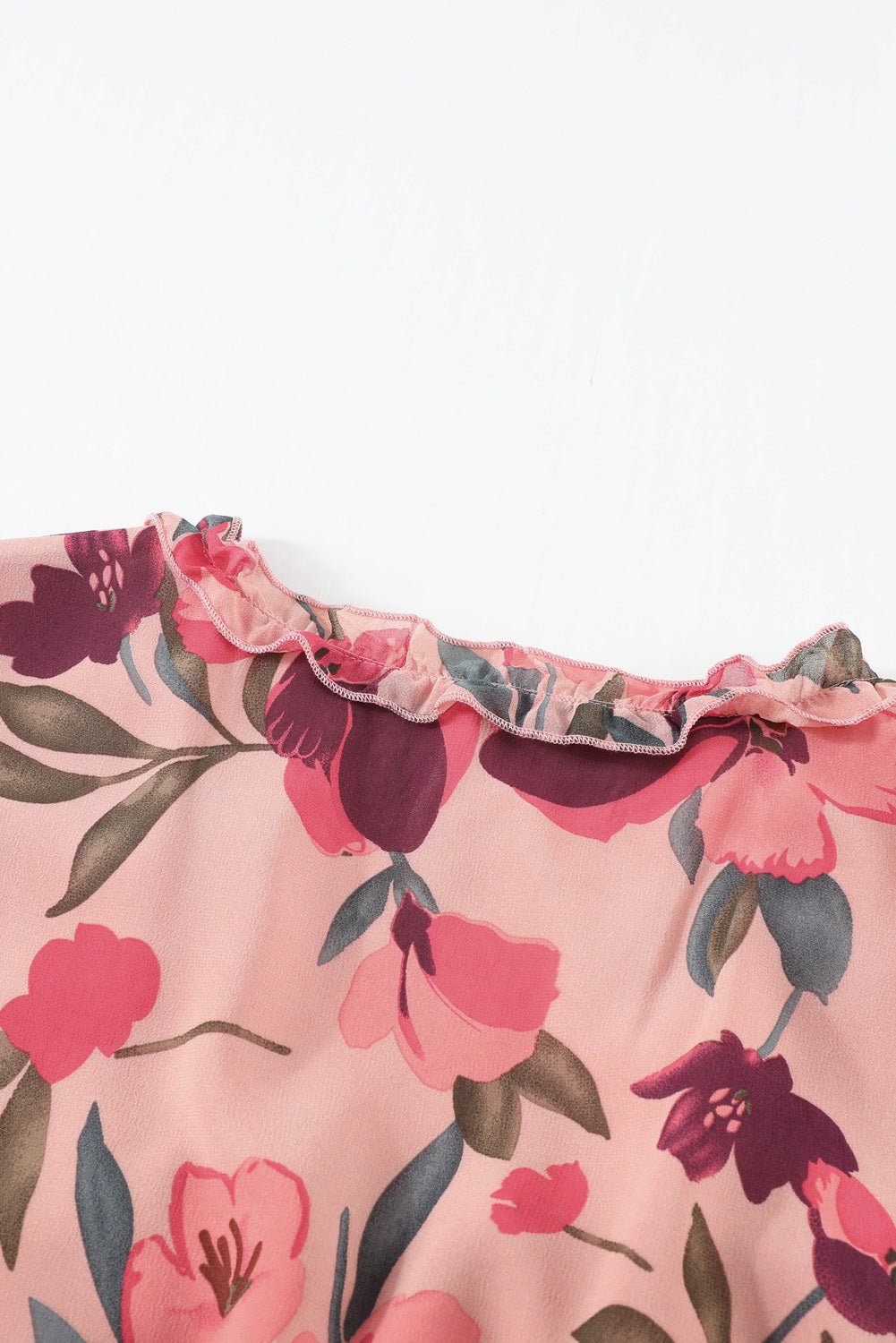 Ruffled Tiered Dress