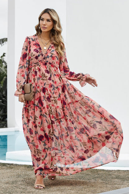 Ruffled Tiered Dress