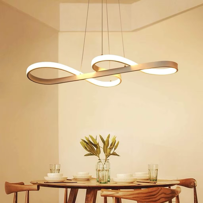 Flowing Wave Linear Ceiling Light