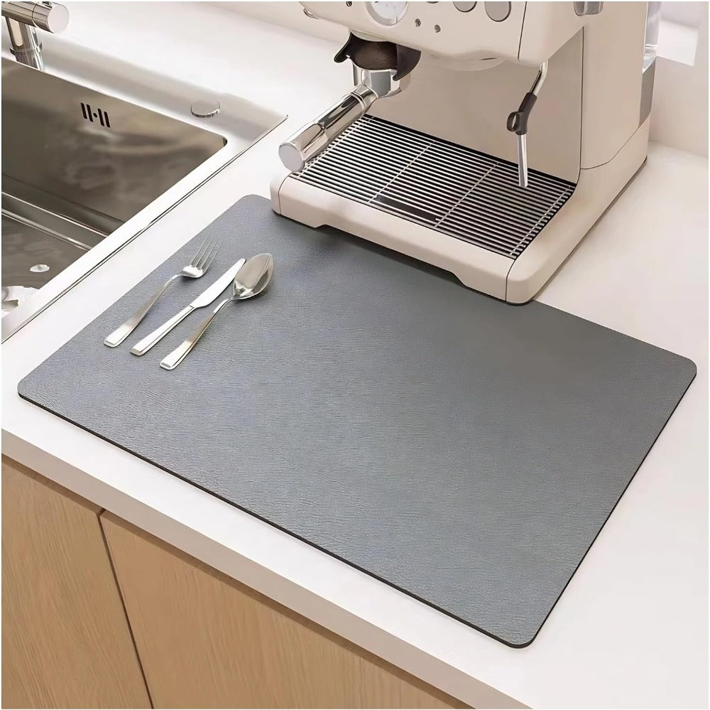 Non-Slip Kitchen Drainer Mat