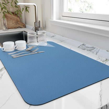 Non-Slip Kitchen Drainer Mat