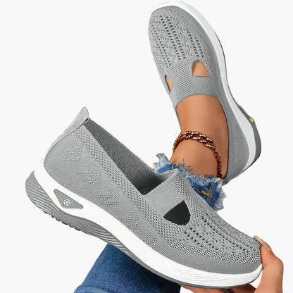 Mesh Breathable Platform Low Top Shoes