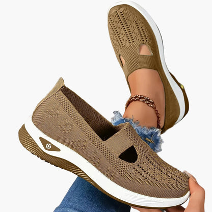 Mesh Breathable Platform Low Top Shoes