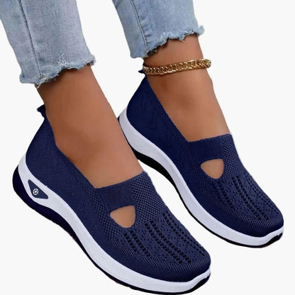 Mesh Breathable Platform Low Top Shoes
