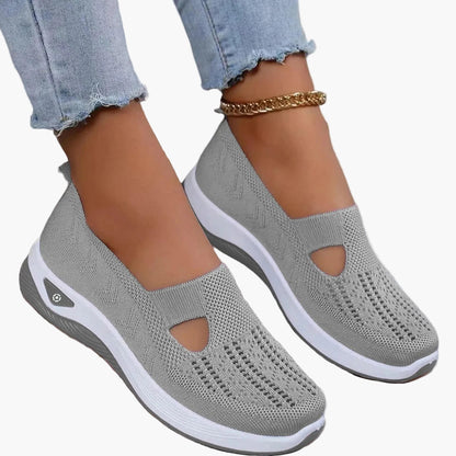 Mesh Breathable Platform Low Top Shoes
