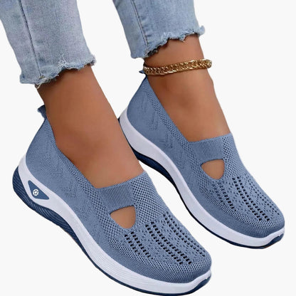 Mesh Breathable Platform Low Top Shoes