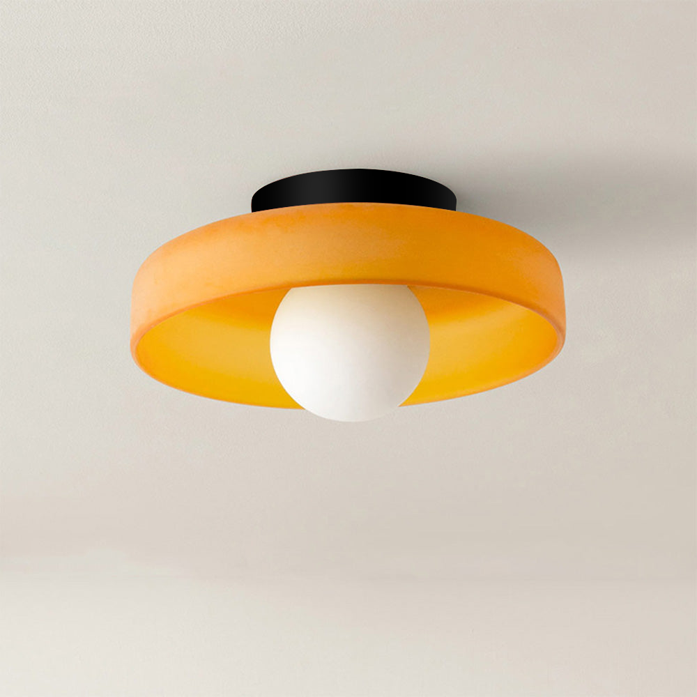 Glossy Dome Ceiling Light