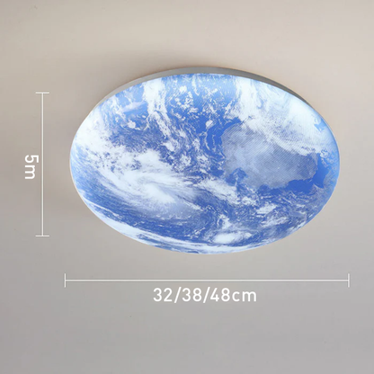 Moon Round LED Ceiling Light