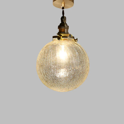 Crystal Glass Pendant Light