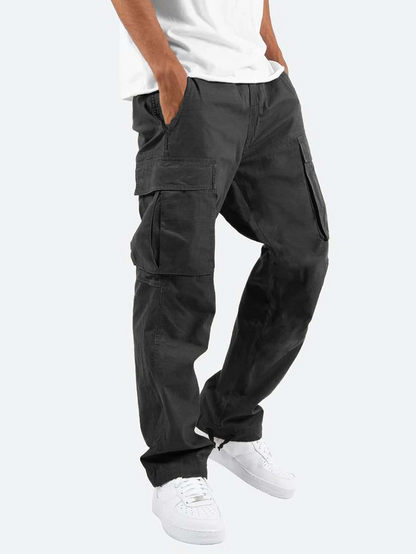 Multi-Pocket Cargo Trousers
