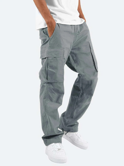 Multi-Pocket Cargo Trousers