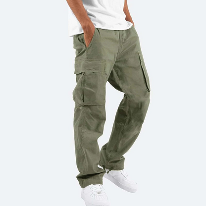 Multi-Pocket Cargo Trousers