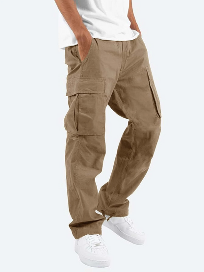 Multi-Pocket Cargo Trousers