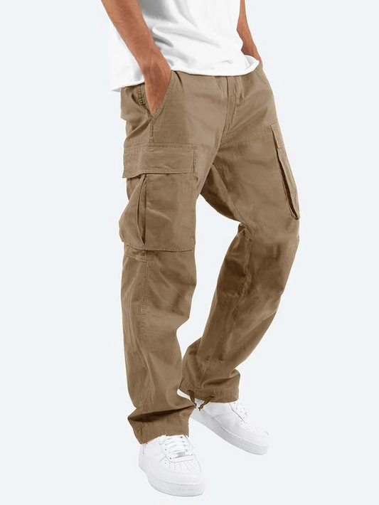 Multi-Pocket Cargo Trousers