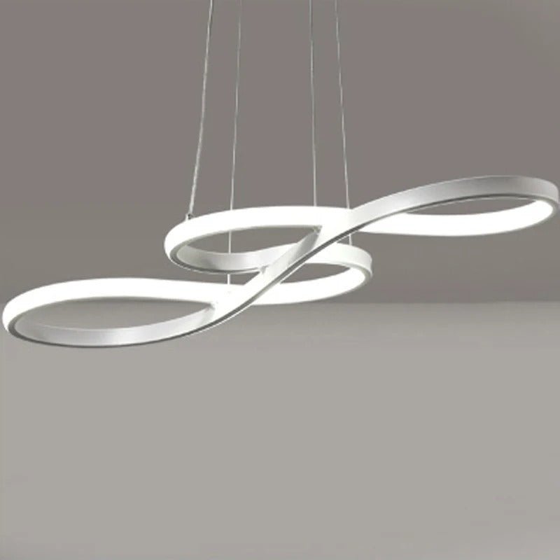 Flowing Wave Linear Ceiling Light