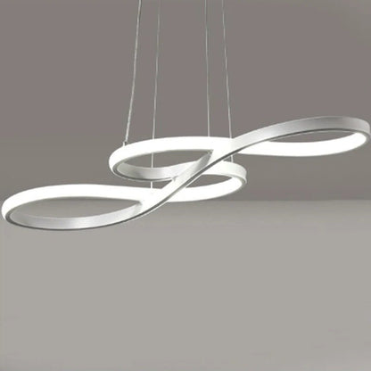 Flowing Wave Linear Ceiling Light