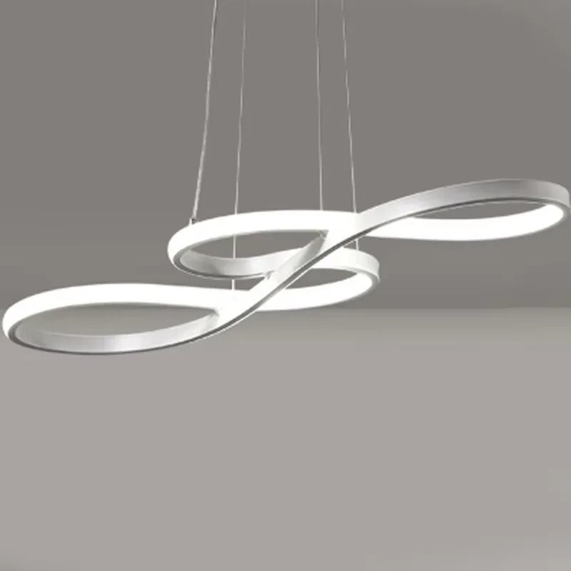 Flowing Wave Linear Ceiling Light