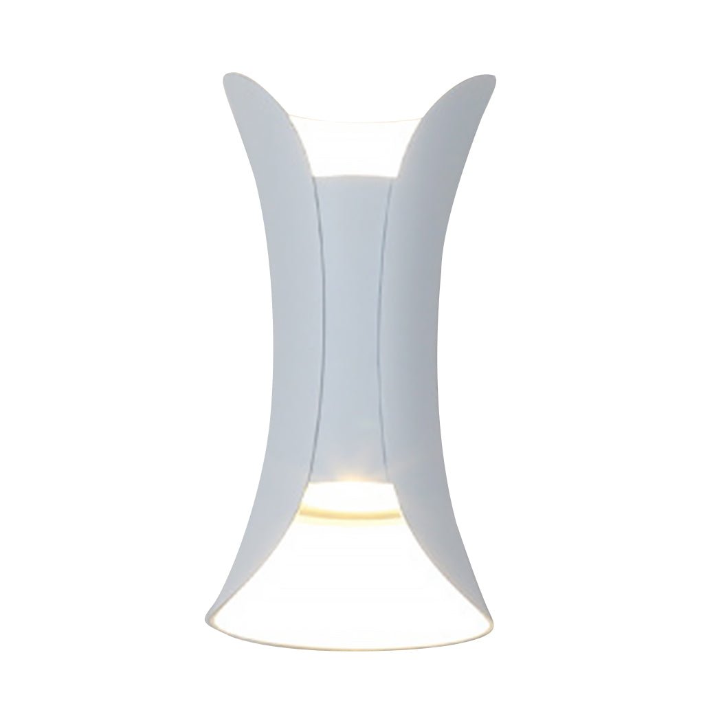 Curved Dual-Beam Outdoor Wall Lights