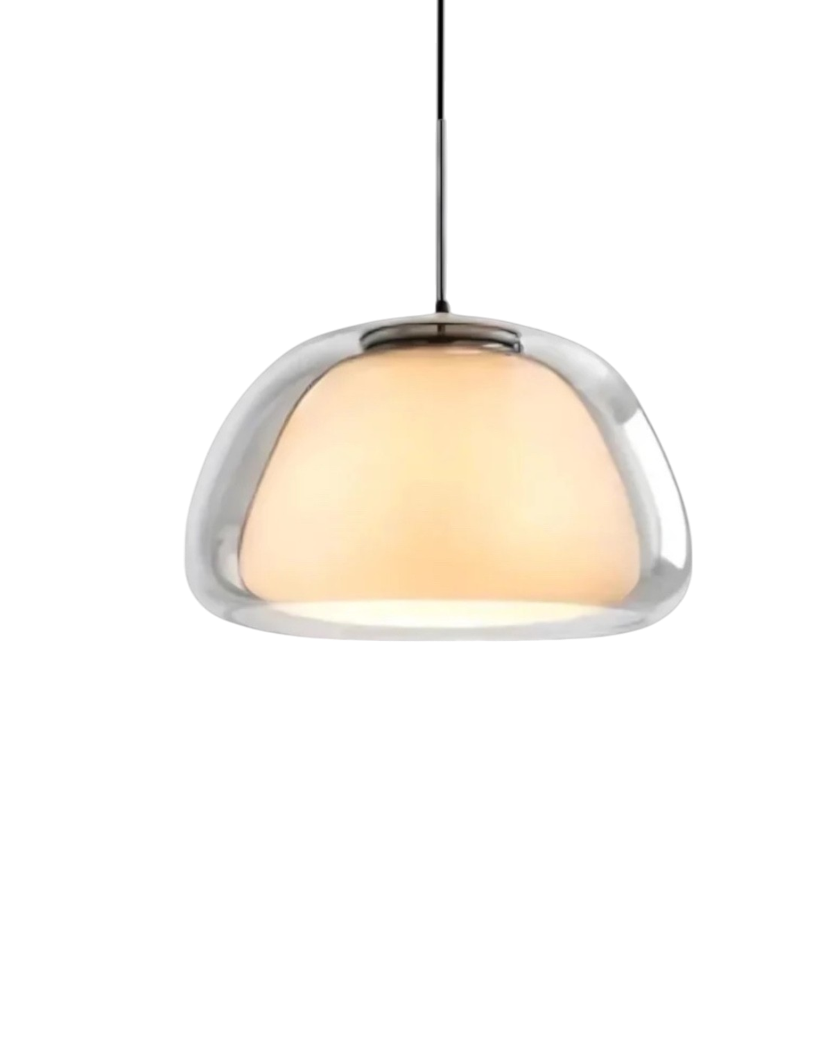 Translucent Encapsulated Dome Pendant Lamp