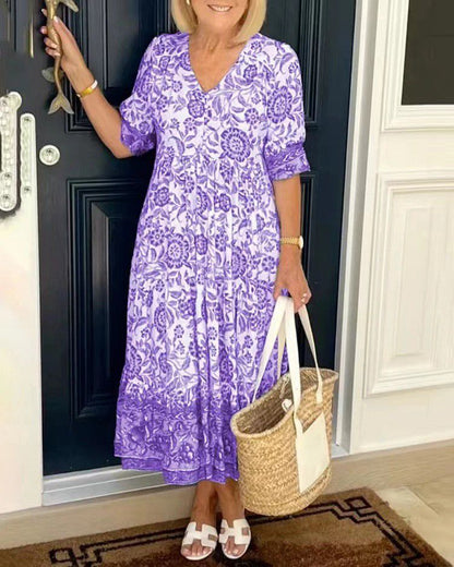 Floral Printed Dress