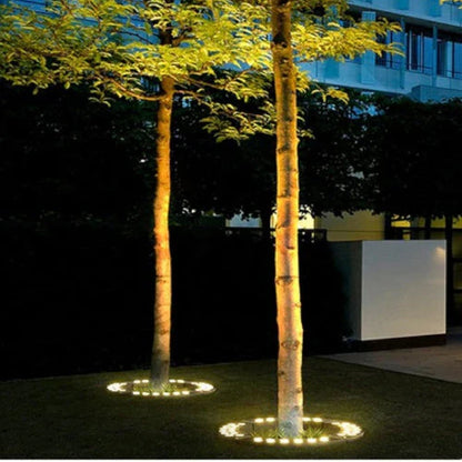 Round LED Ground Lamp for Garden