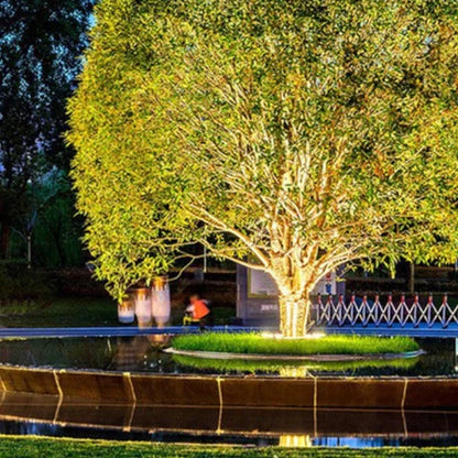 Round LED Ground Lamp for Garden