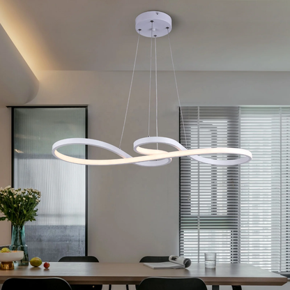 Flowing Wave Linear Ceiling Light