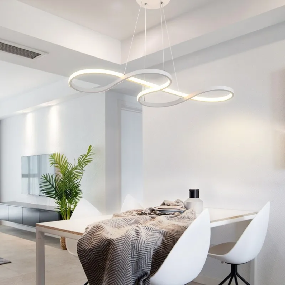Flowing Wave Linear Ceiling Light