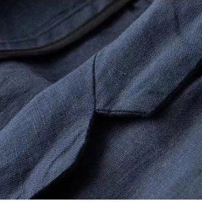 Single Button Blazer Straight Pant Set