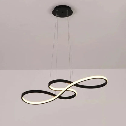 Flowing Wave Linear Ceiling Light