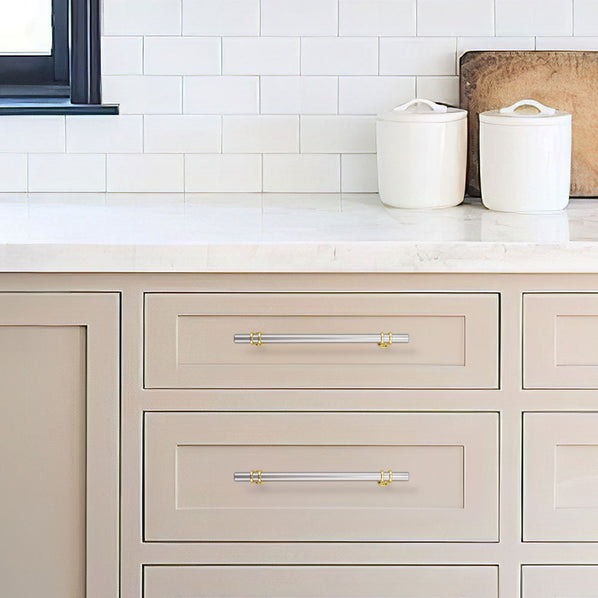 Polished Linear Drawer Handle