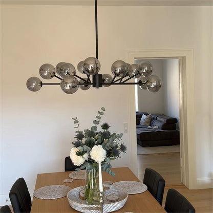 Asymmetrical Branching Chandelier