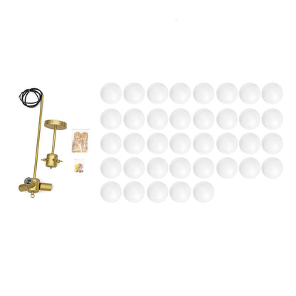 Hanging Glass Cluster Bubble Chandelier Light